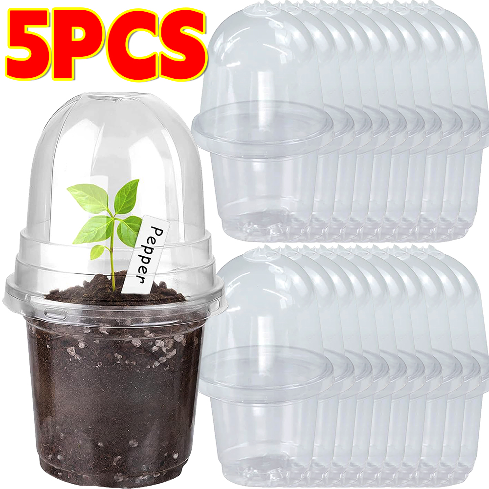 Propagation Tray Dome - Pastic Seed Stater Cup with Cover