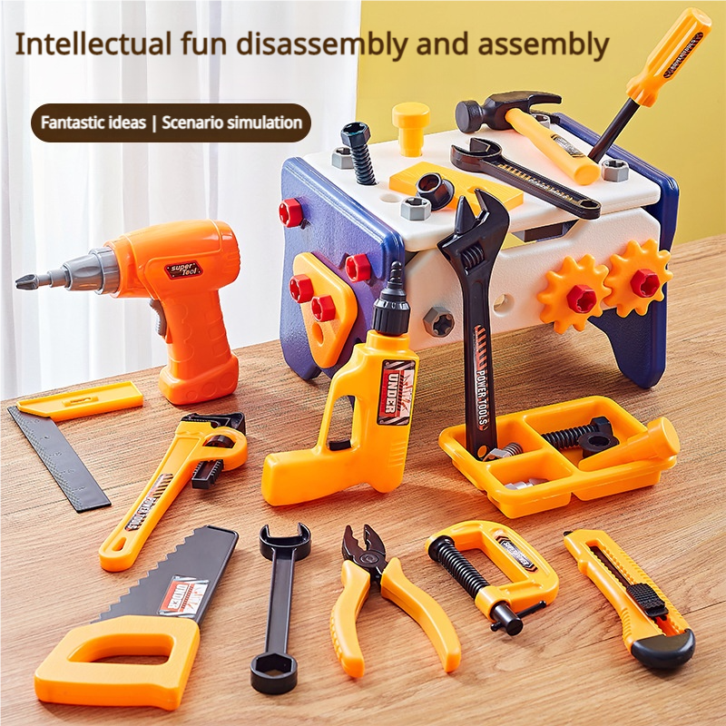 Gardening Tools For 6 Year Old - Simulation Maintenance Tool Electric Drill Repair
