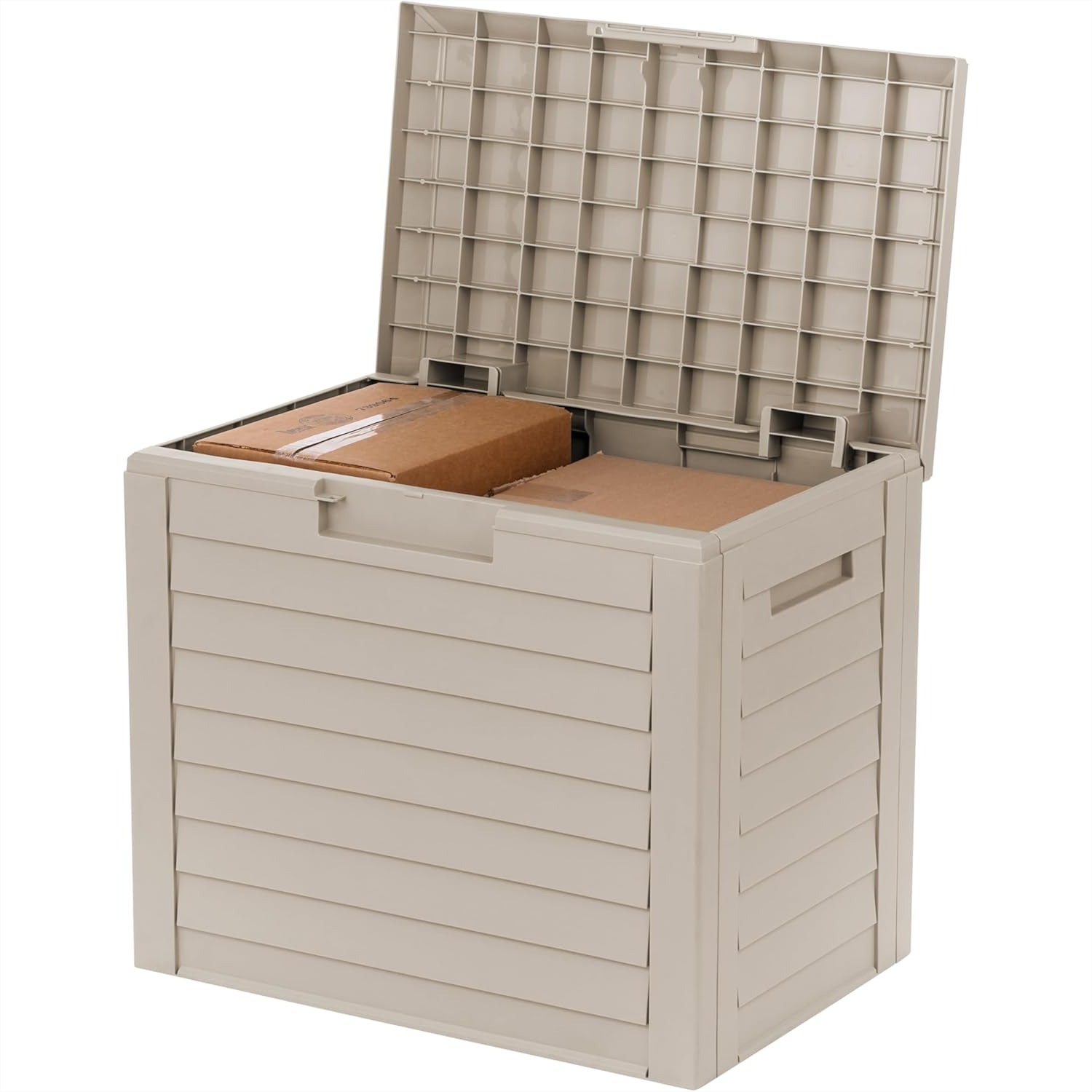 Gardening Tools Box - 35 Gallon Outdoor Deck Storage Box