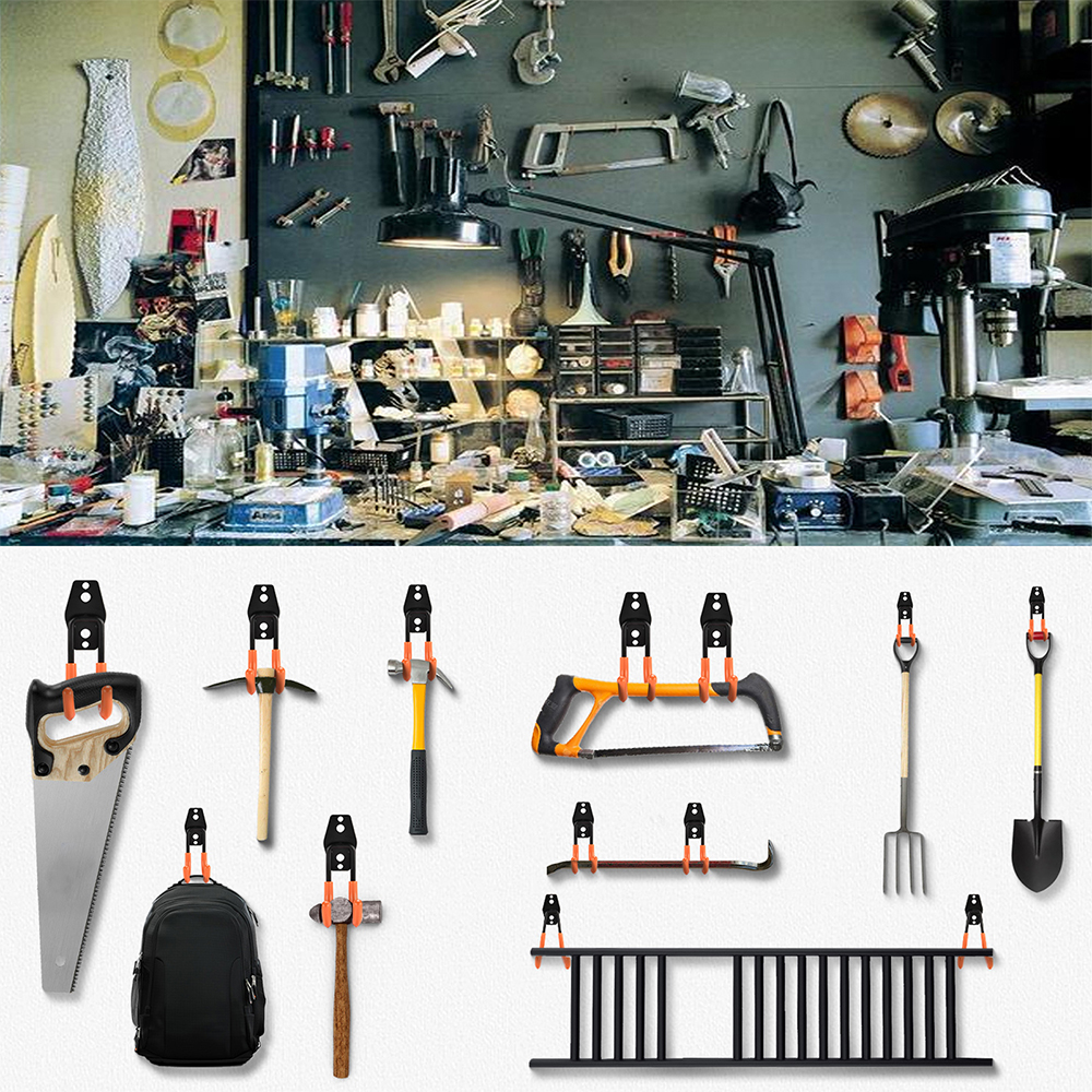 Heavy Duty Wall Mount Metal Ho - مراجعة Gardening Tools Organiser وسعره