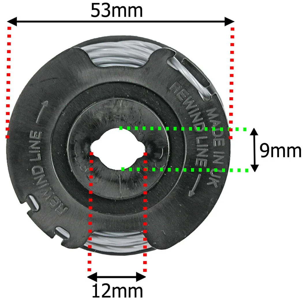 Spool Line and Snap-On Cap for - مراجعة Gardening Tools Online وسعره