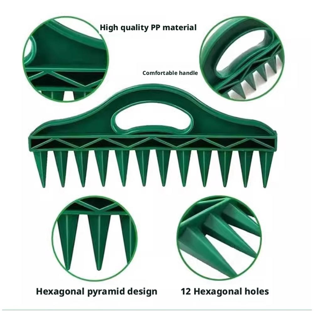 Manual Soil Seeds Spreader Pun - مراجعة Gardening Tools Hand وسعره