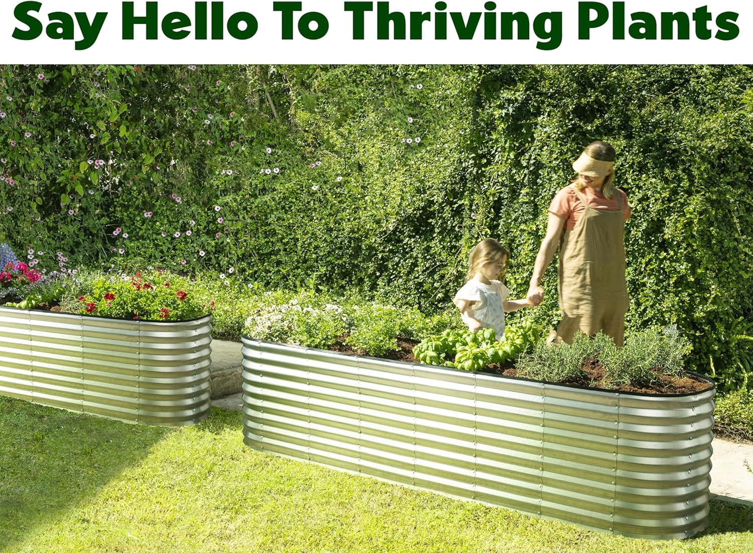 Galvanized Raised Garden Bed 8 - مراجعة Gardening Tools Box وسعره