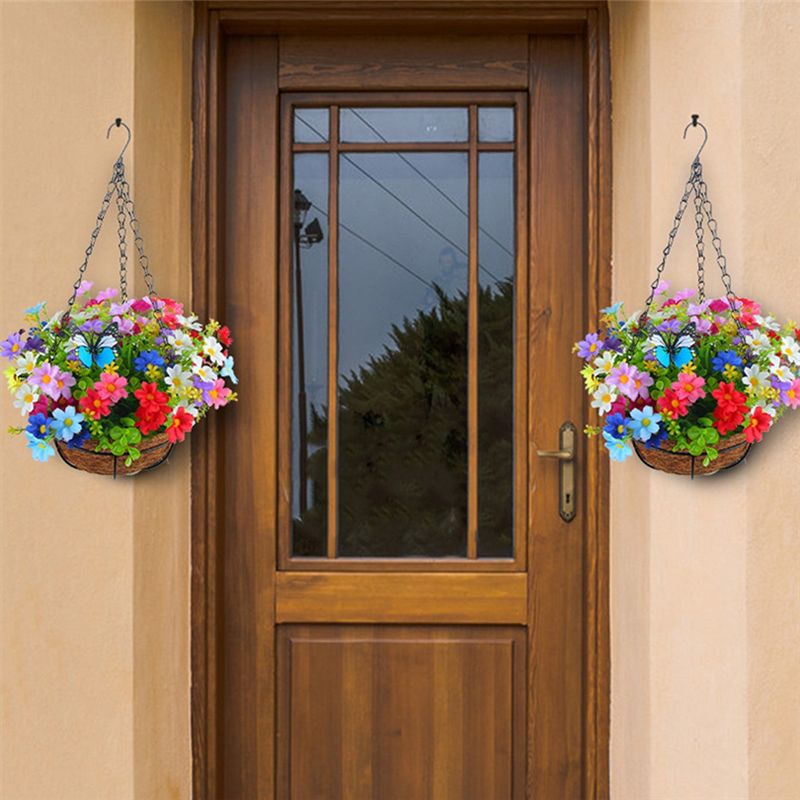 MALL Artificial Hanging Flower - مراجعة Gardening Tools Yellow وسعره