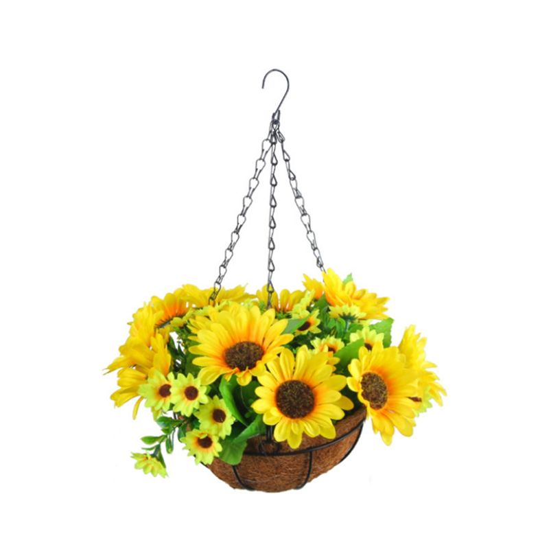 MALL Artificial Hanging Flower - مراجعة Gardening Tools Yellow وسعره