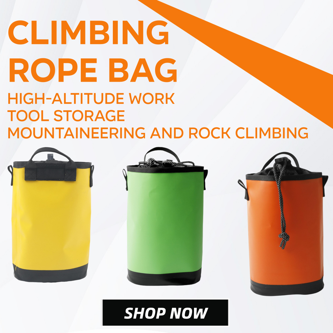 Rock Climbing Rope Bag Caving  - مراجعة Gardening Tools Organiser وسعره