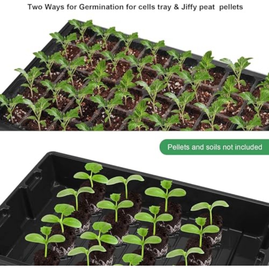 Seedling Trays Seed Starter Tr - مراجعة Propagation Tray Dome وسعره