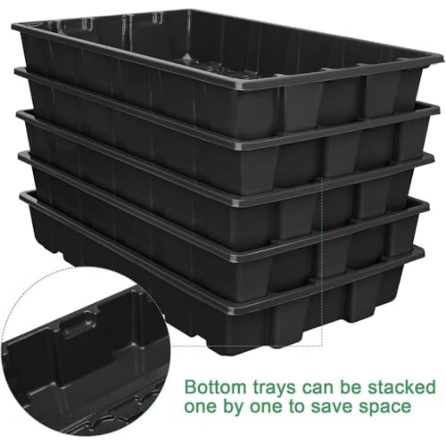 Seedling Trays Seed Starter Tr - مراجعة Propagation Tray Dome وسعره
