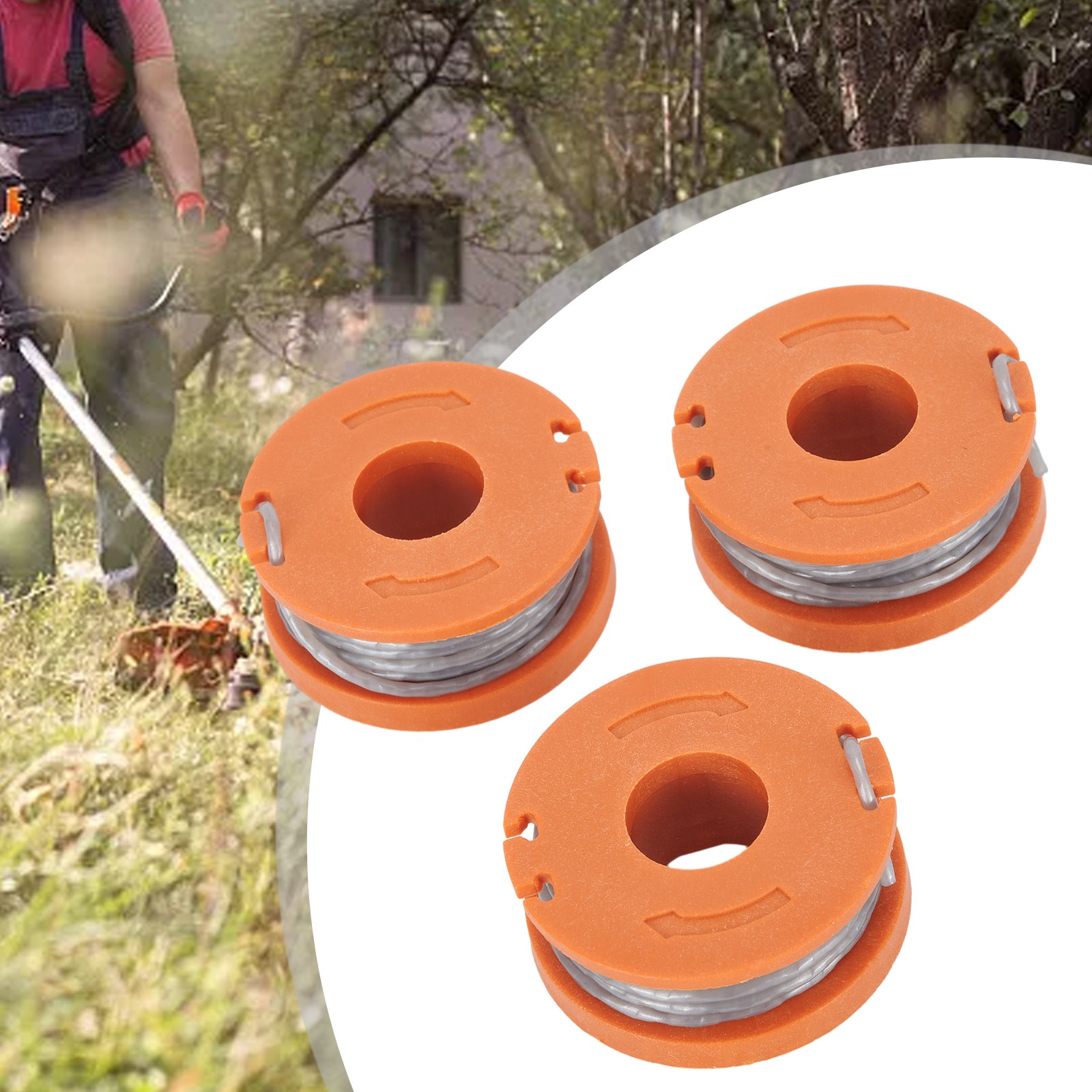 3Pcs 2.5m String Trimmer Line  - مراجعة Gardening Tools Argos وسعره