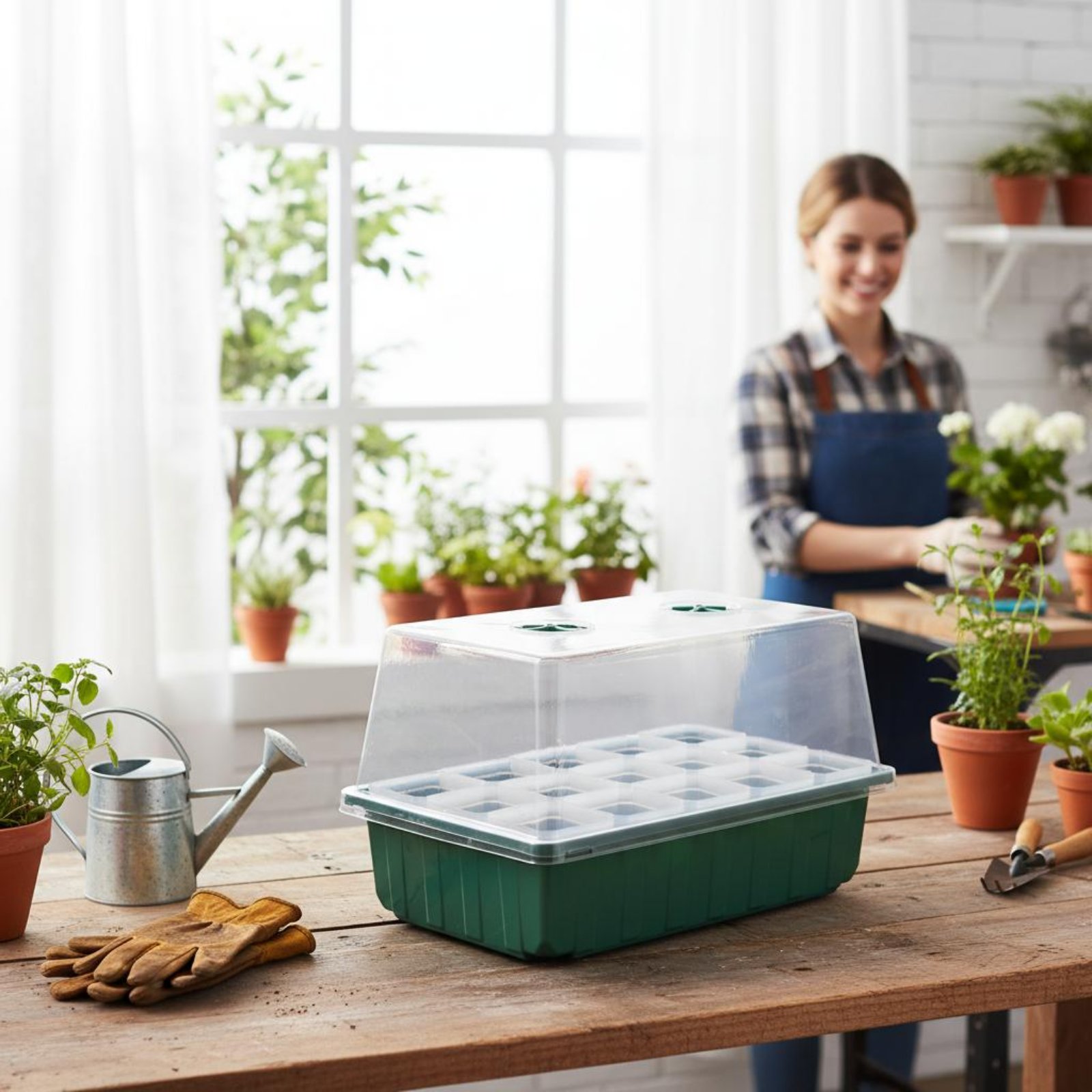 Mini Greenhouse Propagator Box - مراجعة Propagation Tray Dome وسعره