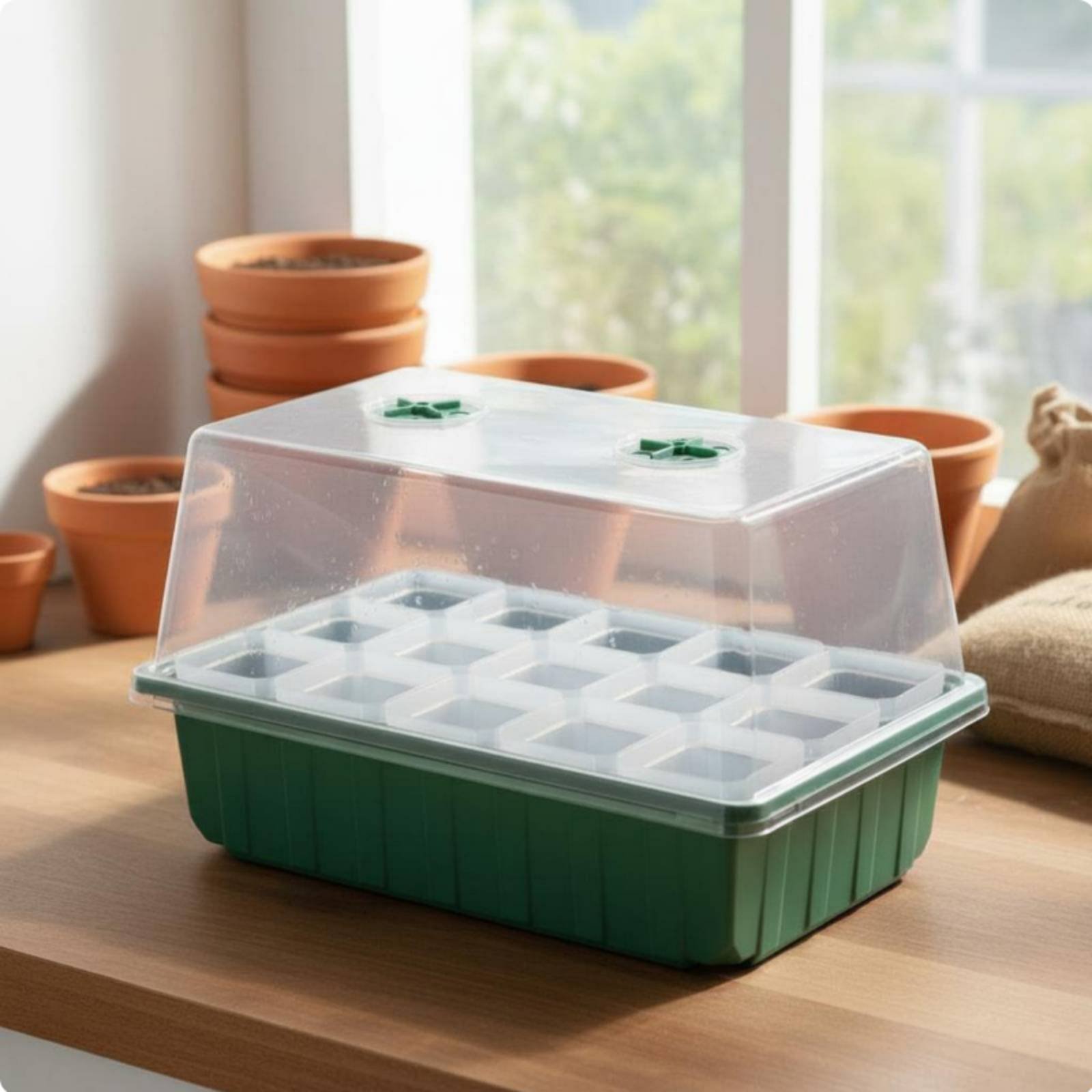 Mini Greenhouse Propagator Box - مراجعة Propagation Tray Dome وسعره
