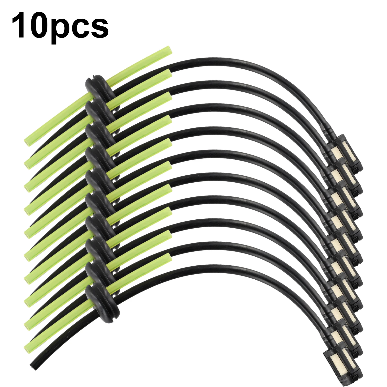 10PCS Fuel Hose Pipe with Fuel - مراجعة Gardening Tools Yellow وسعره