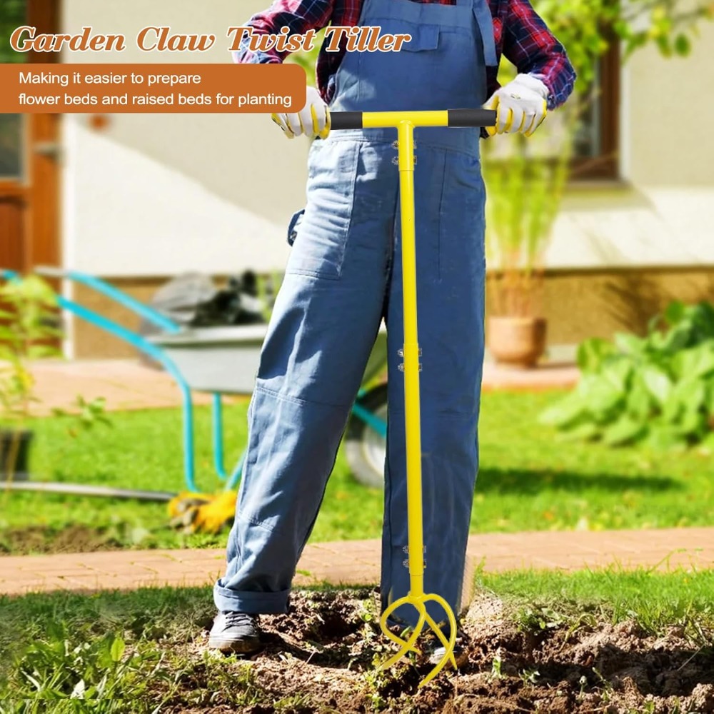 Garden Hand Tiller Claw Twist  - مراجعة Gardening Tools Hand وسعره