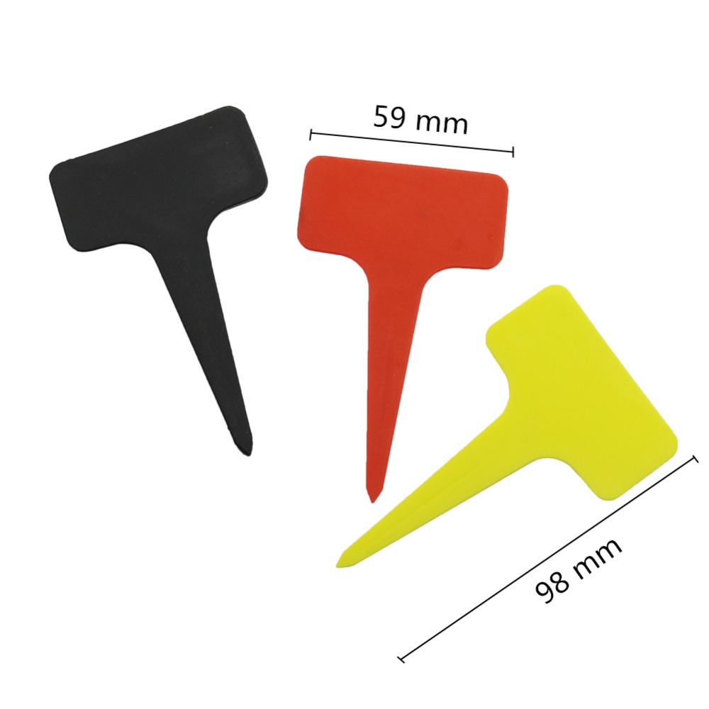 DIY Plastic T-Type Plant Label - مراجعة Garden Label Marker وسعره