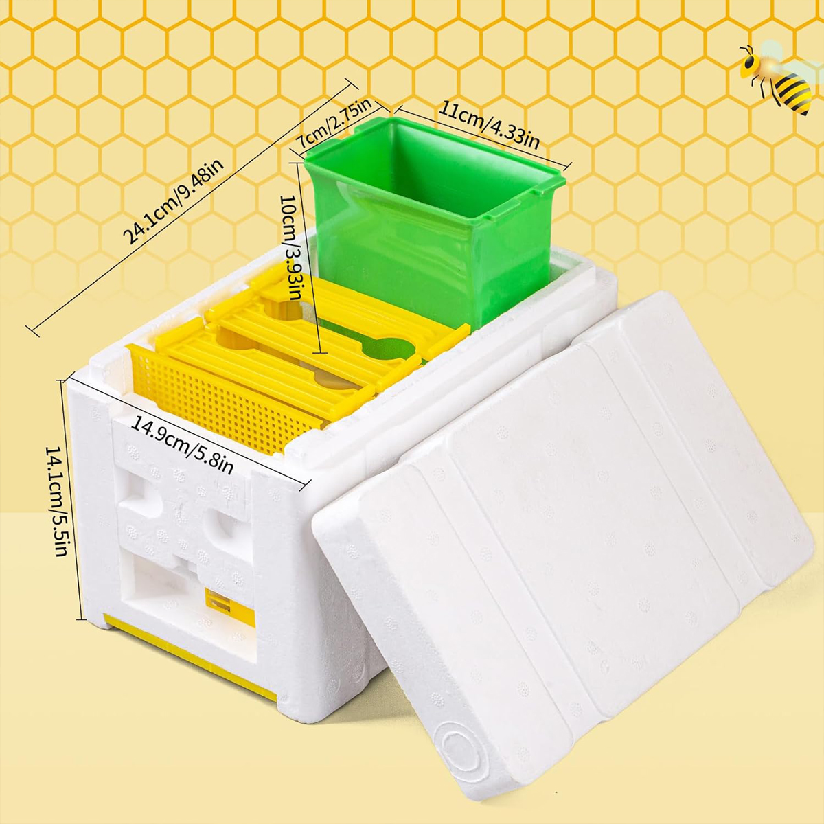 Queen Mating Box Breeding Beek - مراجعة Gardening Tools Organiser وسعره
