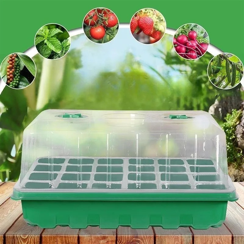 1/5-Piece Seedling Tray Kit -  - مراجعة Propagation Tray Dome وسعره