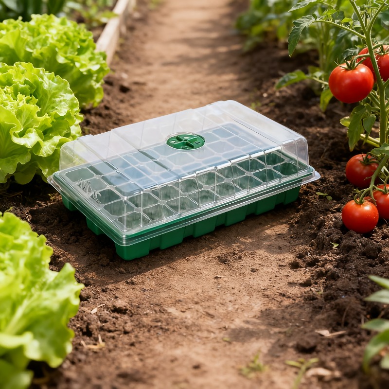 1/5-Piece Seedling Tray Kit -  - مراجعة Propagation Tray Dome وسعره