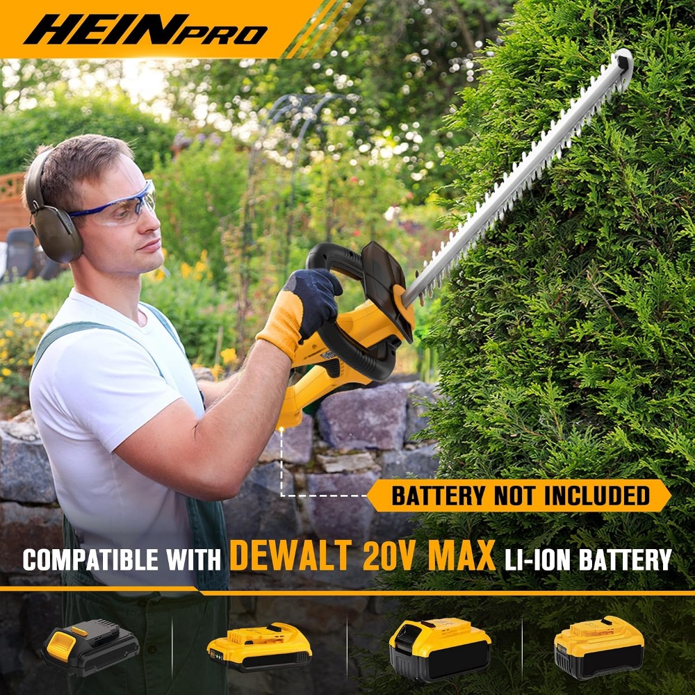 Cordless Hedge Trimmer 22-Inch - مراجعة Gardening Tools Yellow وسعره
