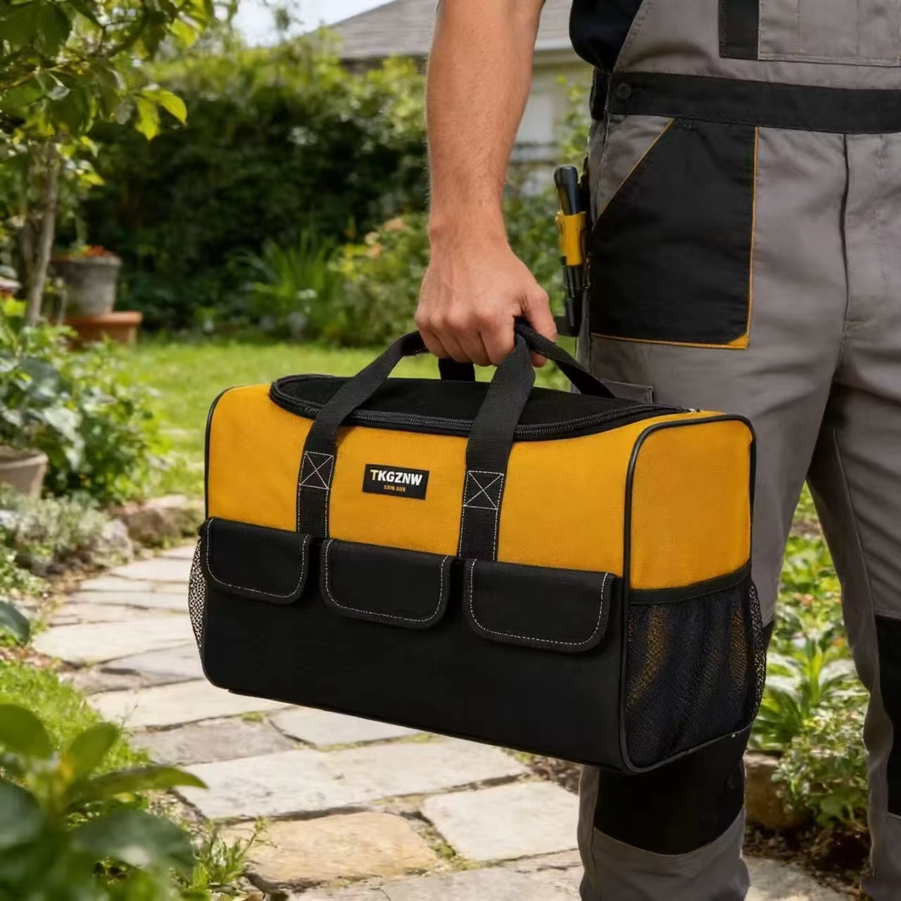 TKIGZNWT009-2-14 Portable Tool - مراجعة Gardening Tools Organiser وسعره