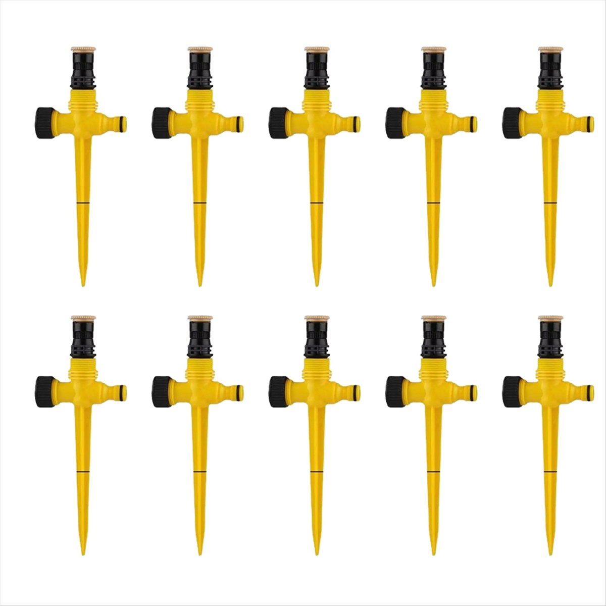 AT16 Garden Sprinkler 360° Rot - مراجعة Gardening Tools Yellow وسعره