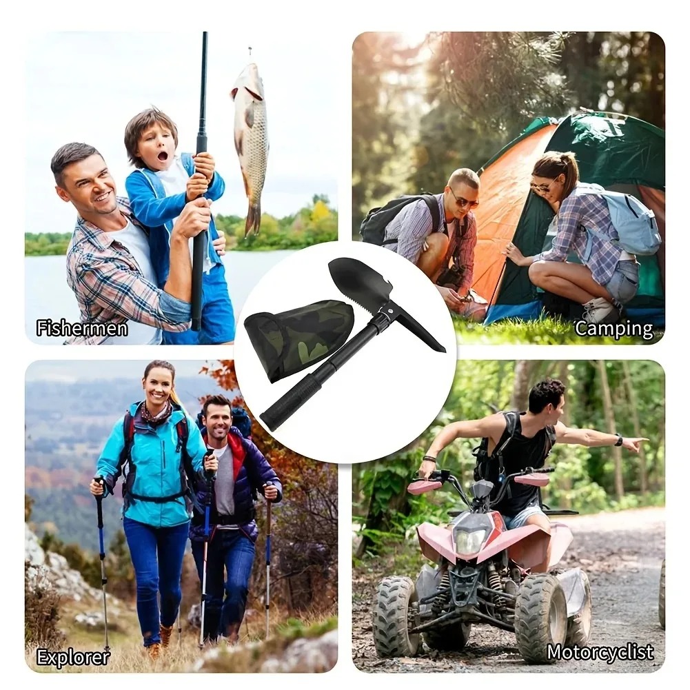 1PC Multifunctional Folding Sh - مراجعة Gardening Tools Sale وسعره
