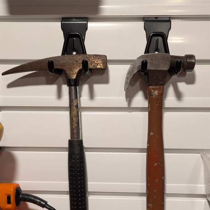 Wall Mounted Grooved Plate Hea - مراجعة Gardening Tools Organiser وسعره
