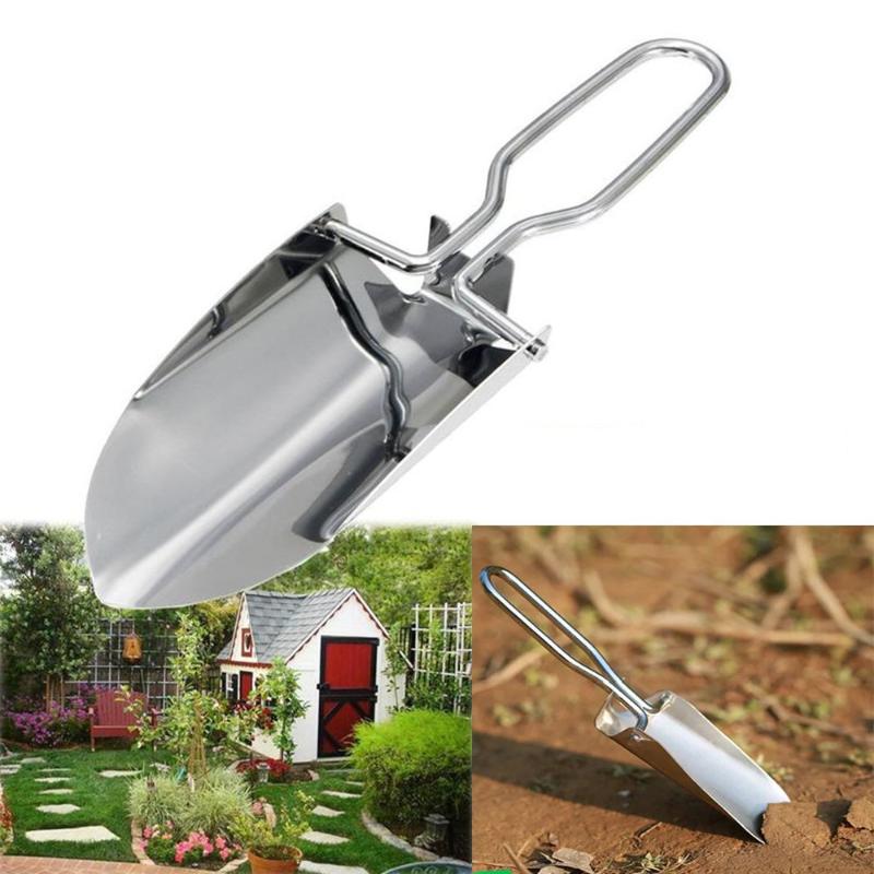 1/2pcs Stainless Steel Folding - مراجعة Gardening Tools Sale وسعره