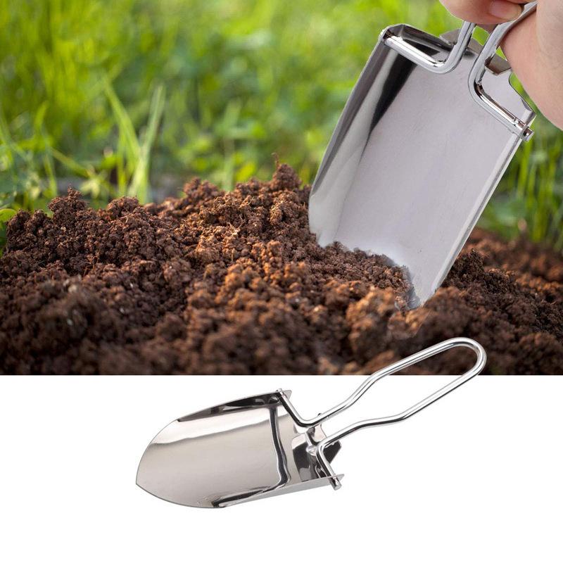 1/2pcs Stainless Steel Folding - مراجعة Gardening Tools Sale وسعره