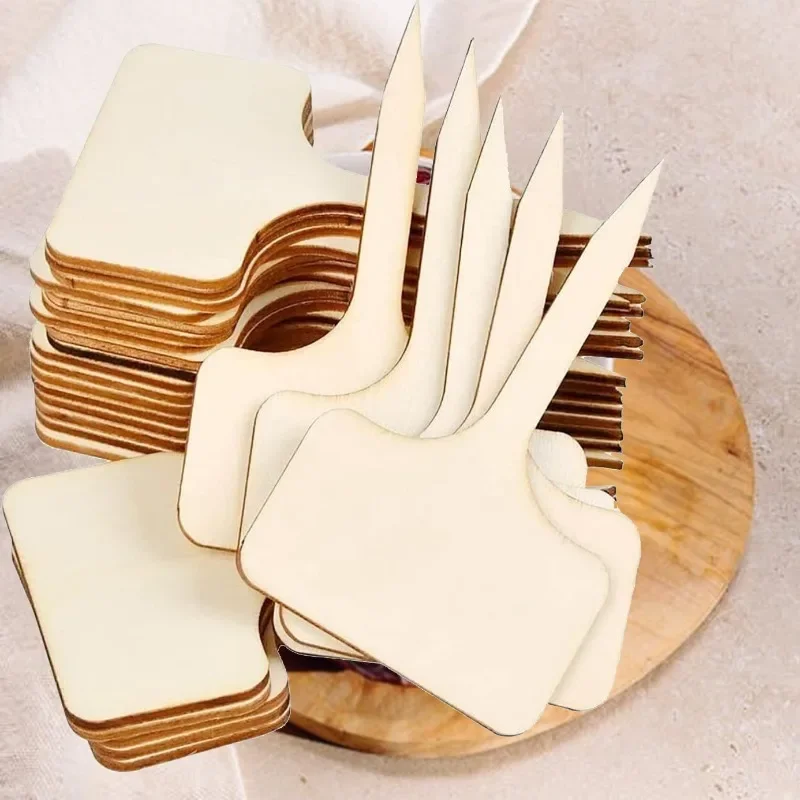 Garden Tags T-Type Bamboo Plan - مراجعة Garden Label Marker وسعره