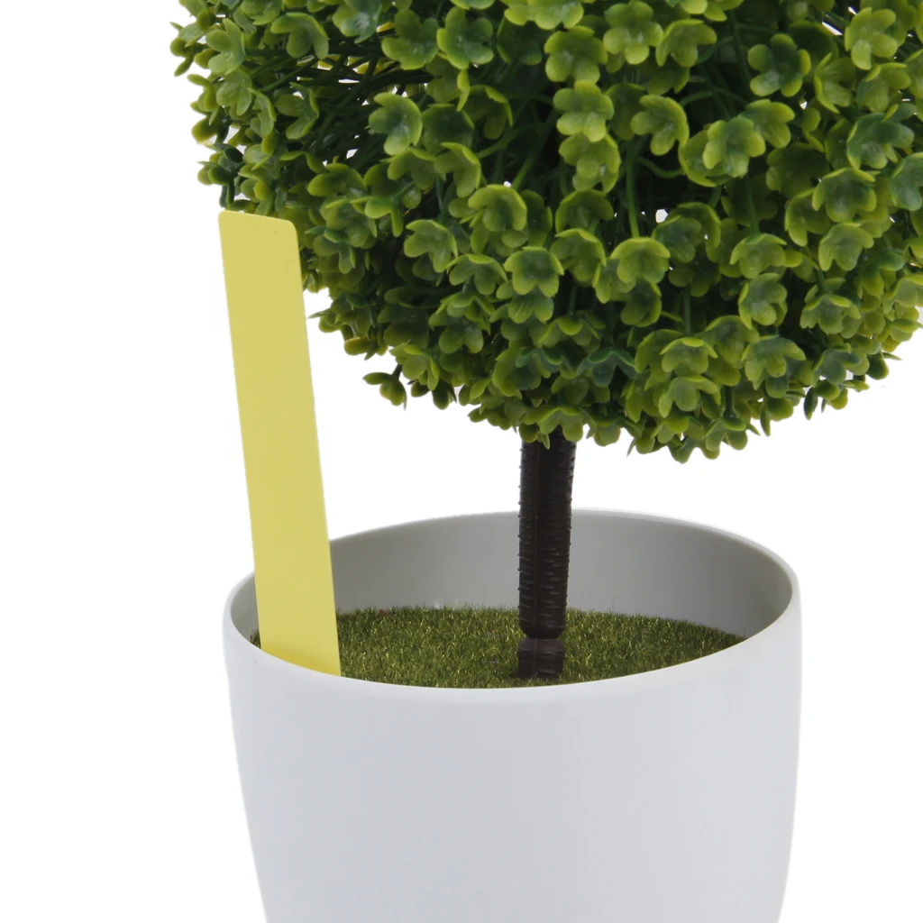 100pcs Thick 4inch Plant Label - مراجعة Garden Label Marker وسعره