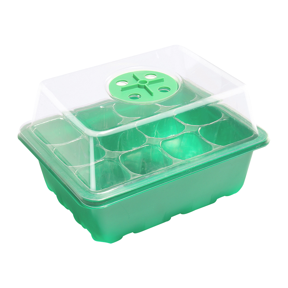 12 Holes Seed Starter Tray wit - مراجعة Propagation Tray Dome وسعره