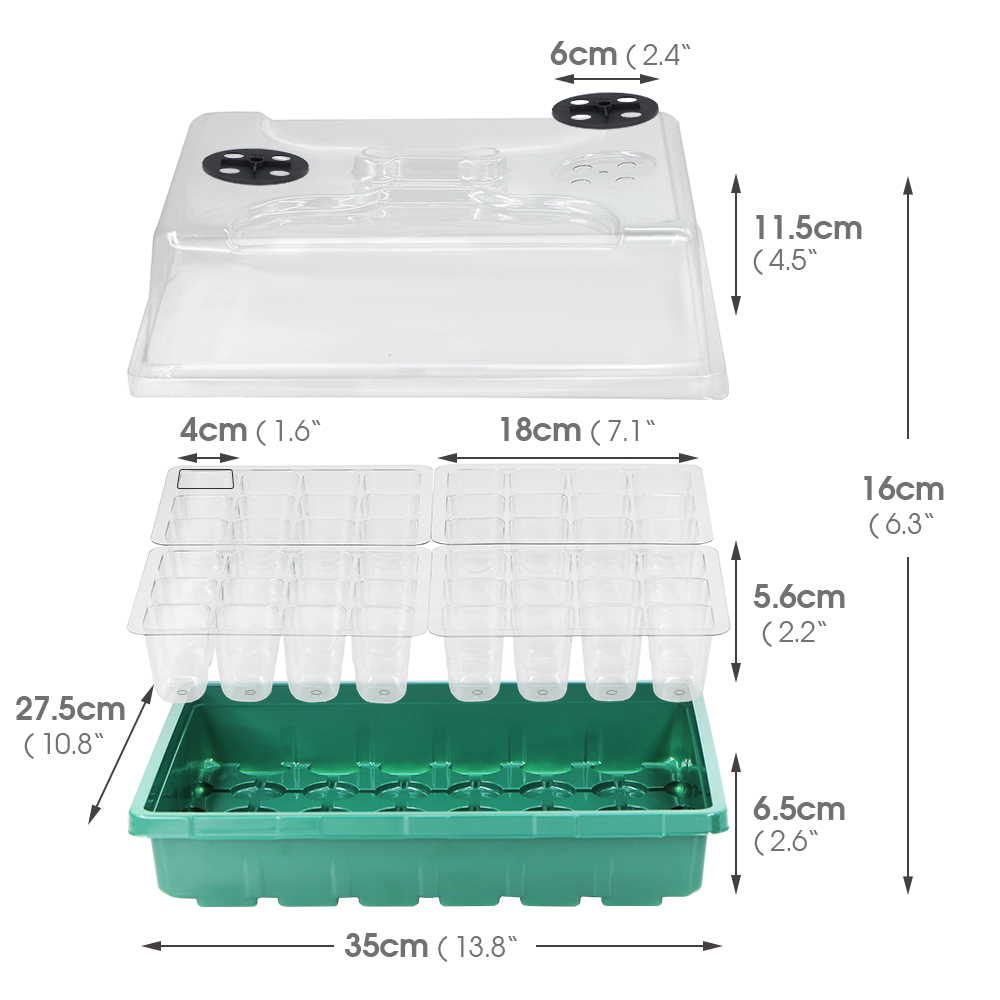 Warm Seedlings Box Heating Mat - مراجعة Gardening Tools Box وسعره
