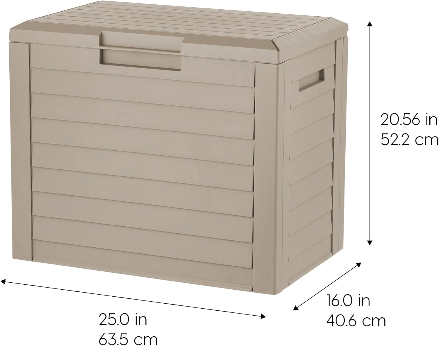 35 Gallon Outdoor Deck Storage - مراجعة Gardening Tools Box وسعره