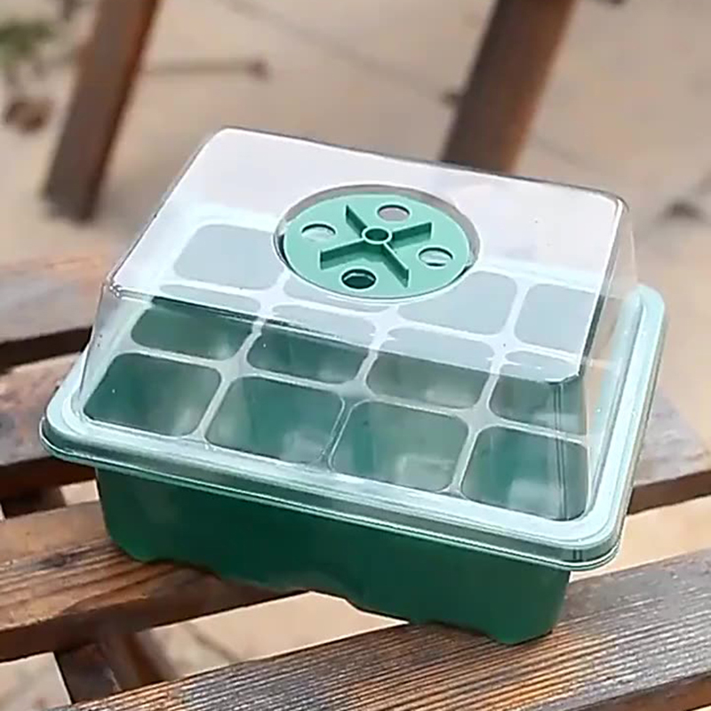 6/12 Holes Seed Starter Tray W - مراجعة Propagation Tray Dome وسعره