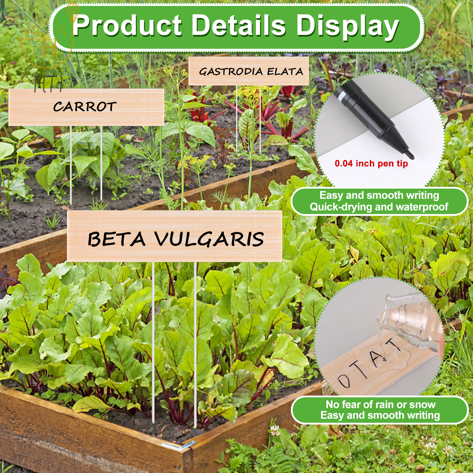 20 Set Jumbo Outdoor Plant Lab - مراجعة Garden Label Marker وسعره
