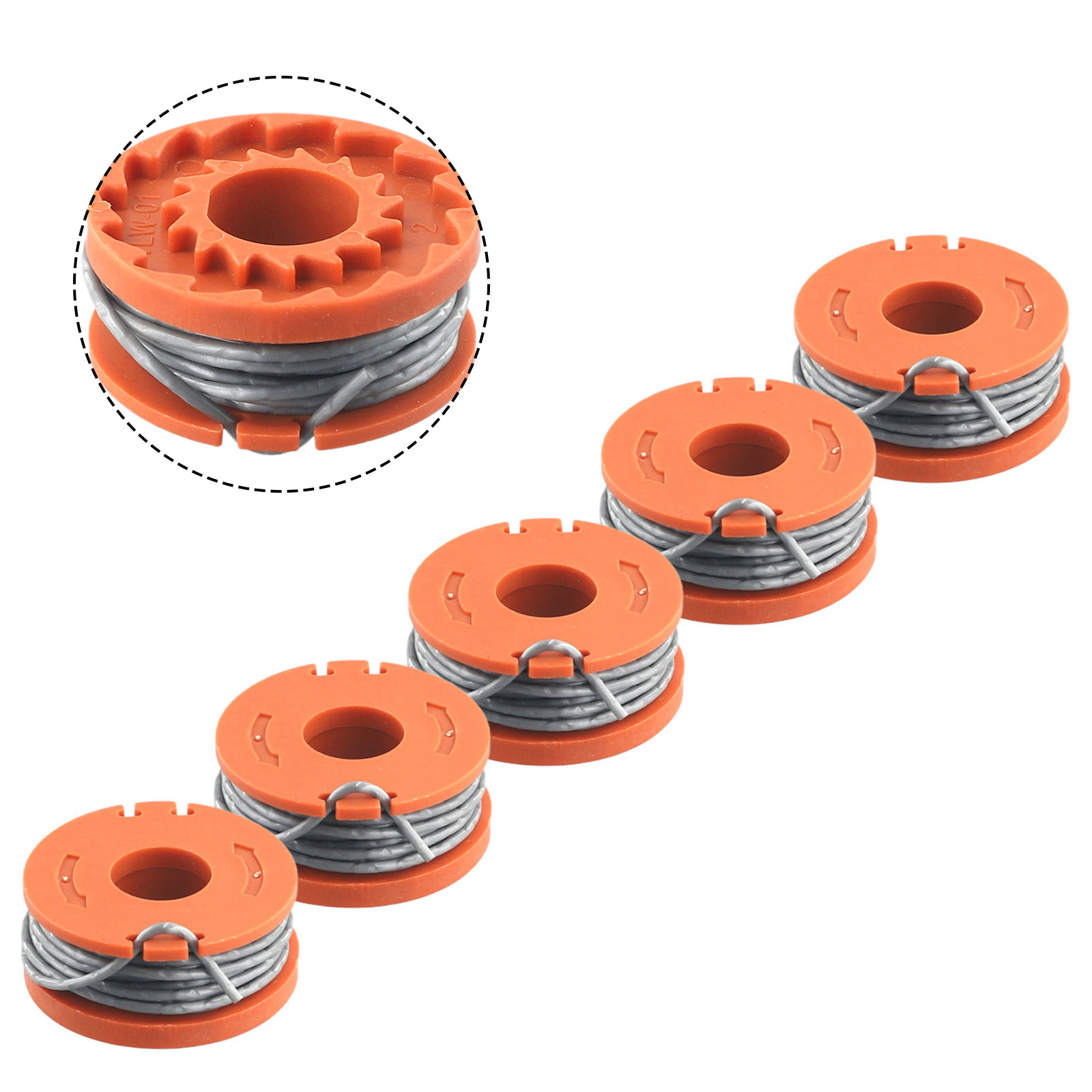 5 Pack Trimmer Spool and Line  - مراجعة Gardening Tools Argos وسعره