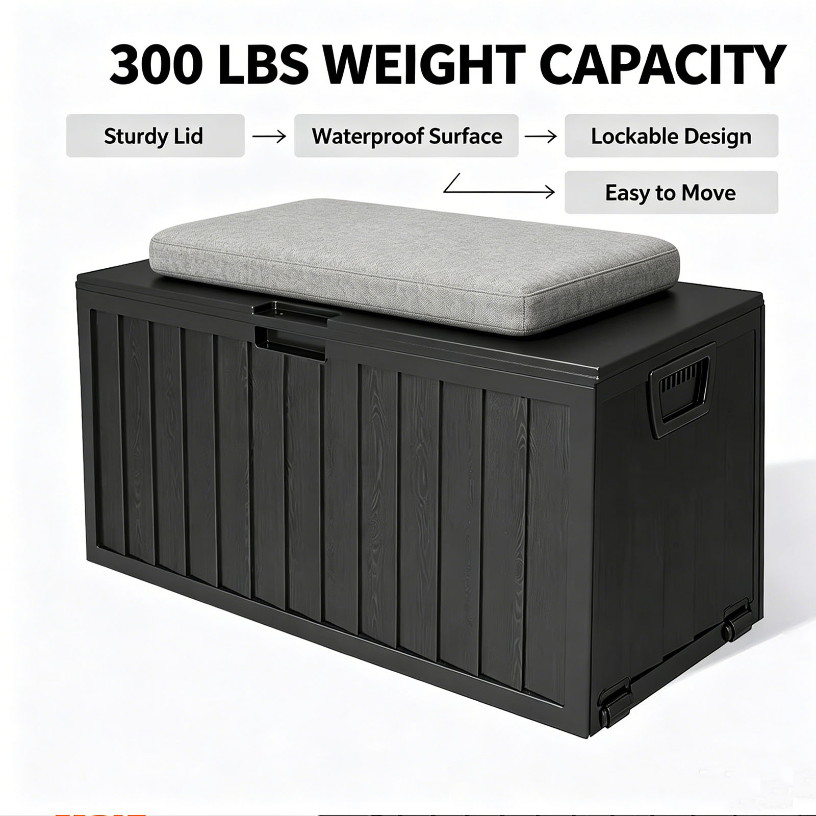 75 Gallon Outdoor Resin Deck S - مراجعة Gardening Tools Organiser وسعره