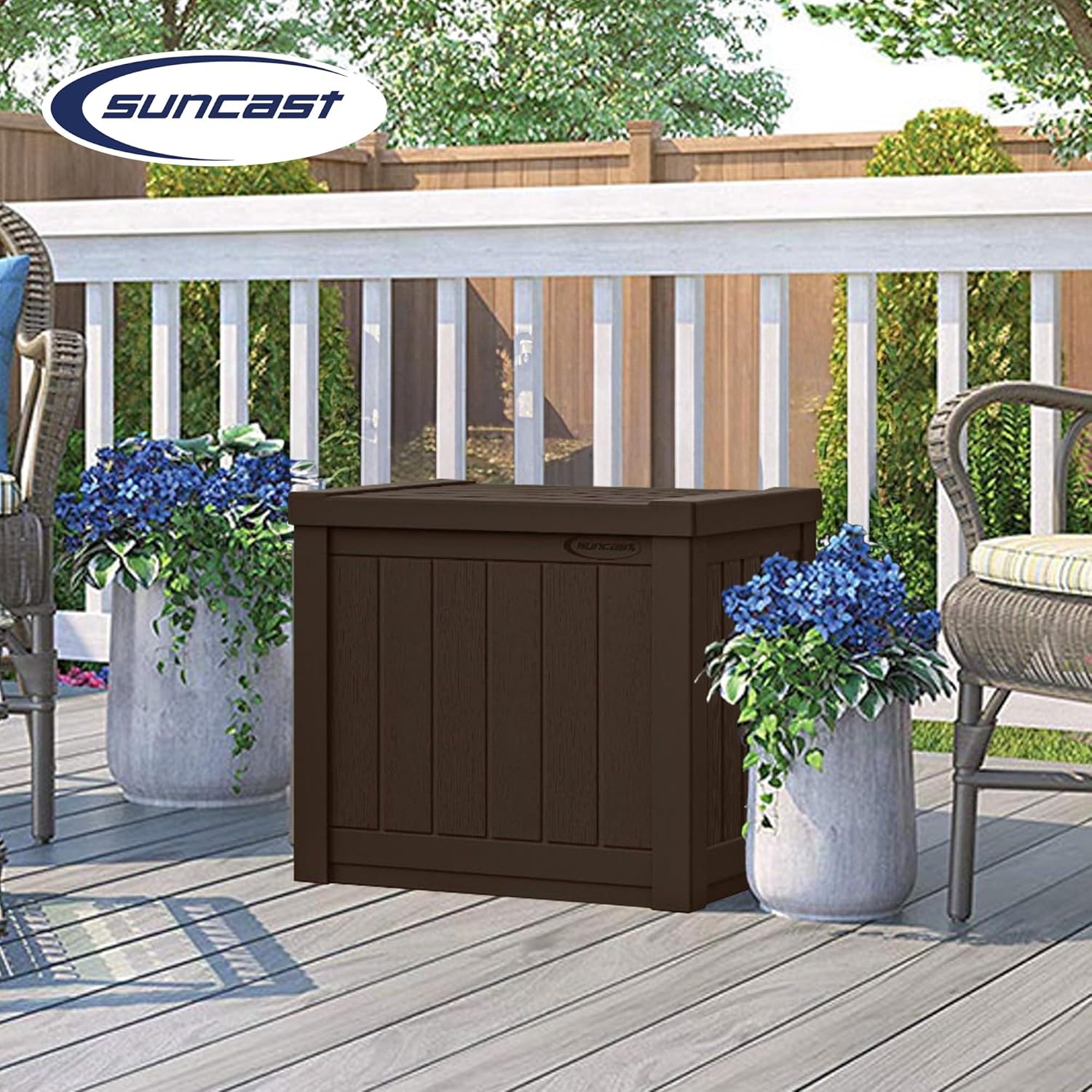 22 Gallon Outdoor Storage Box  - مراجعة Gardening Tools Box وسعره