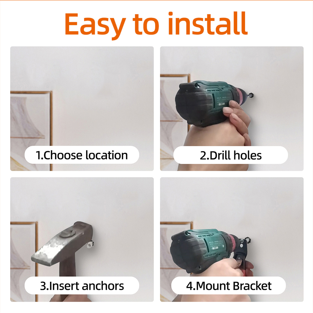 Heavy Duty Wall Mount Metal Ho - مراجعة Gardening Tools Organiser وسعره
