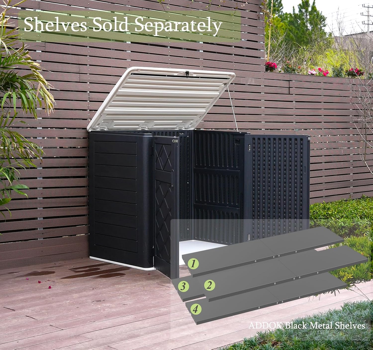 Weather-Resistant Horizontal O - مراجعة Gardening Tools Box وسعره