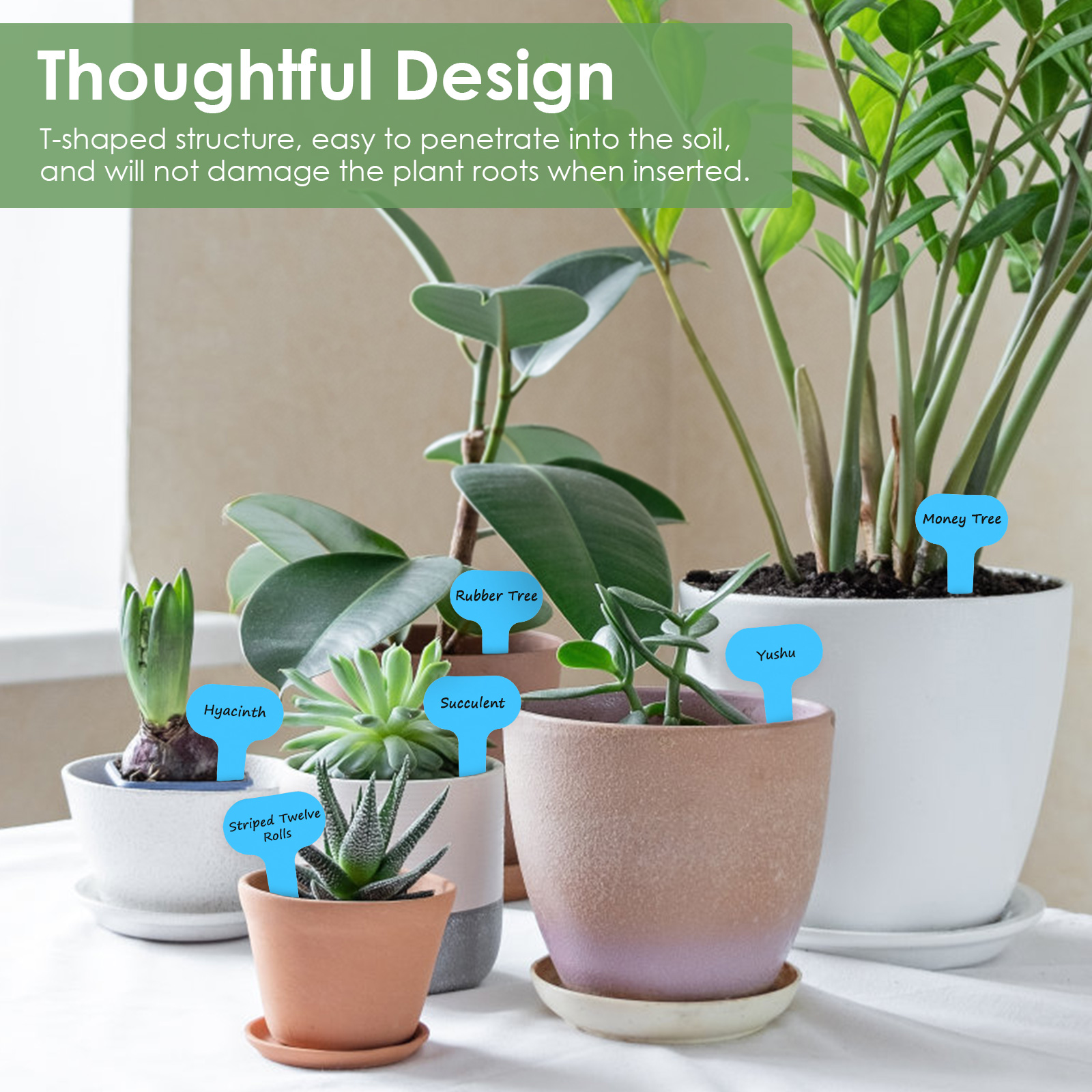 100PCS Garden Plant Labels Pla - مراجعة Garden Label Marker وسعره