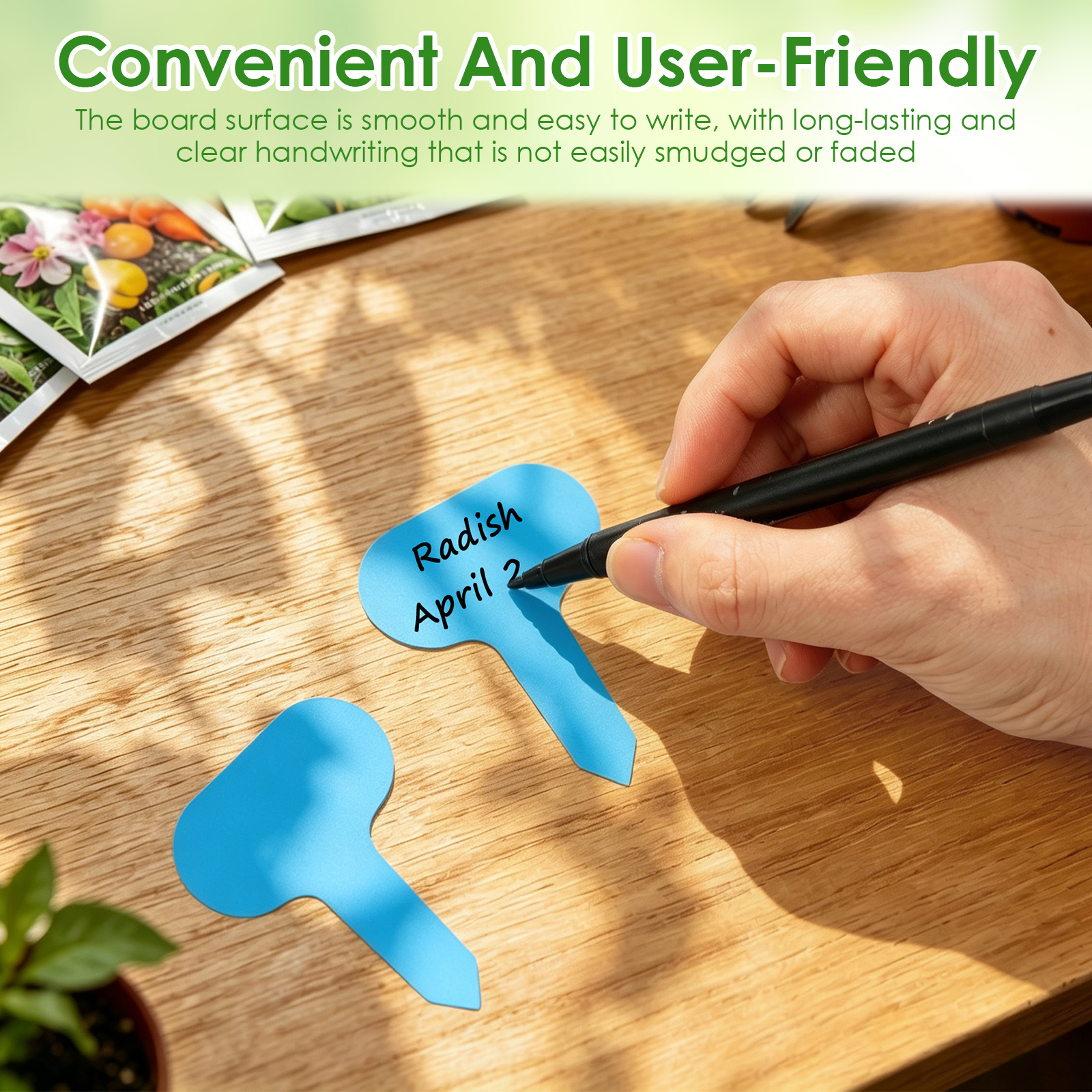100PCS Garden Plant Labels Pla - مراجعة Garden Label Marker وسعره