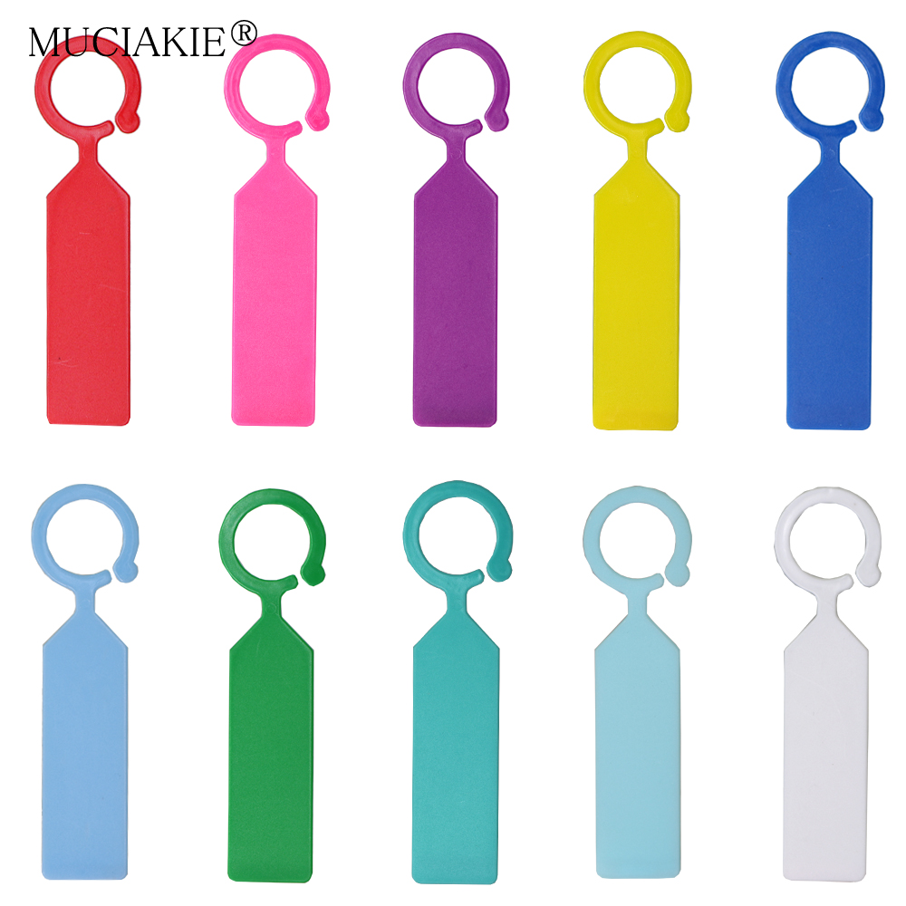 MUCIAKIE 50PCS Ring Plastic Ha - مراجعة Garden Label Marker وسعره