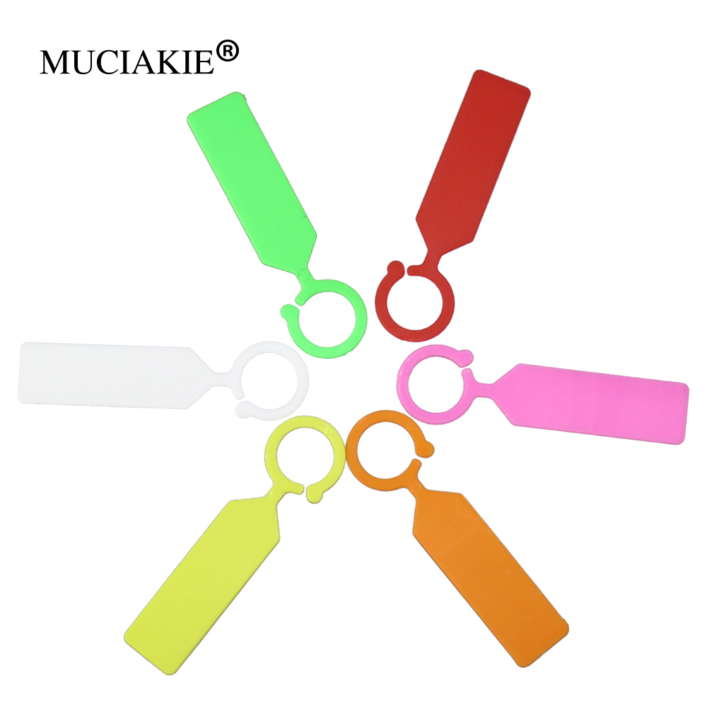 MUCIAKIE 50PCS Ring Plastic Ha - مراجعة Garden Label Marker وسعره
