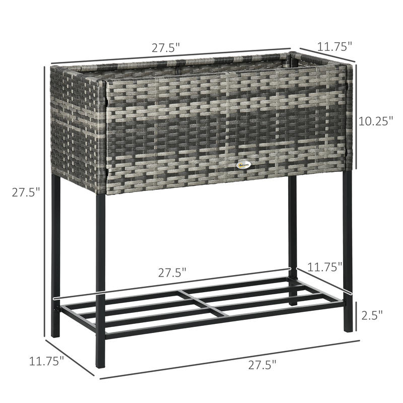 Raised Garden Bed, Elevated Pl - مراجعة Gardening Tools Box وسعره