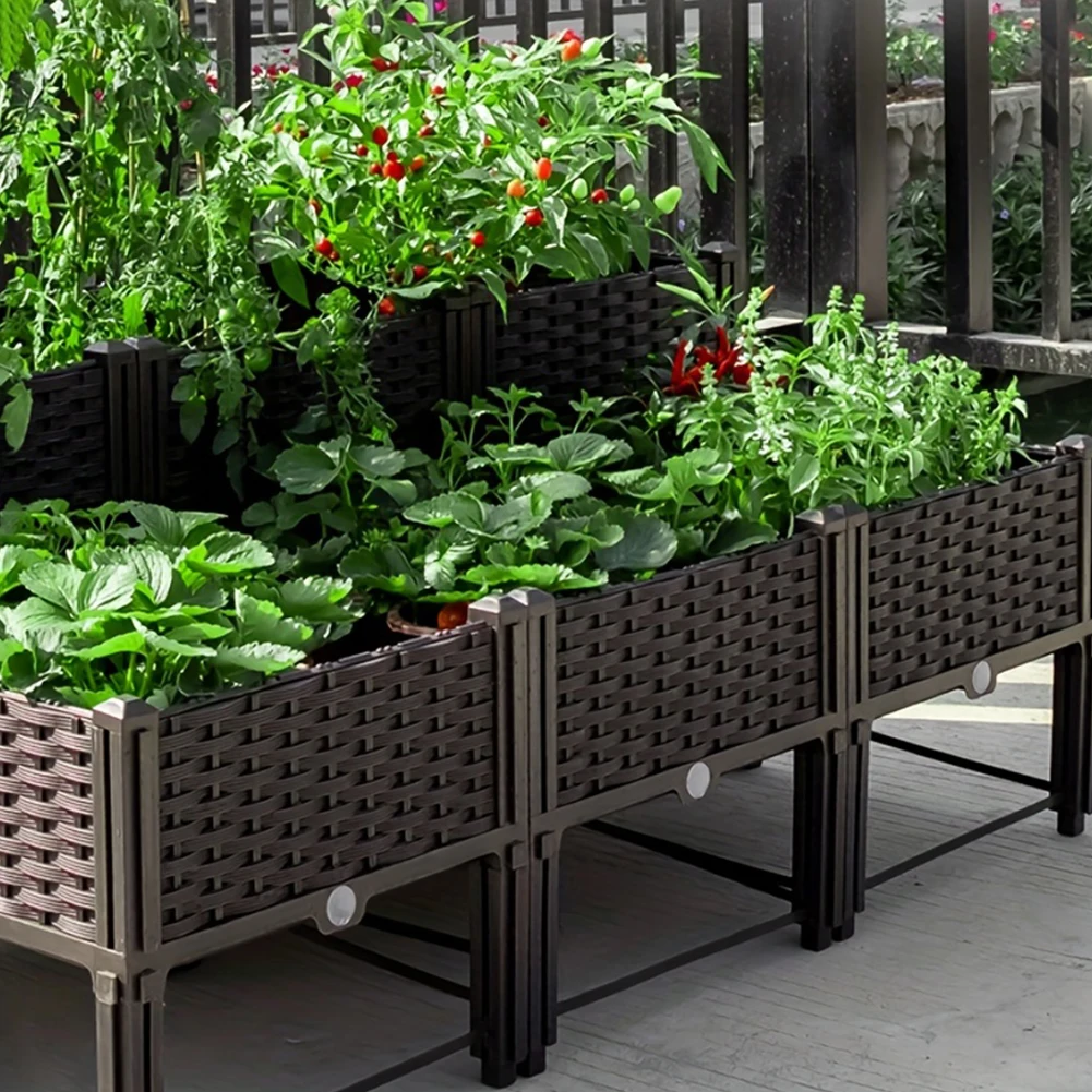 Large Capacity Garden Bed Vege - مراجعة Gardening Tools Box وسعره