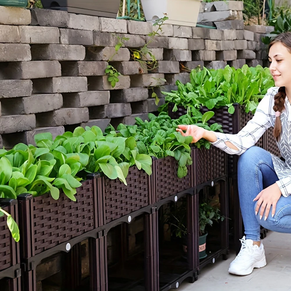 Large Capacity Garden Bed Vege - مراجعة Gardening Tools Box وسعره