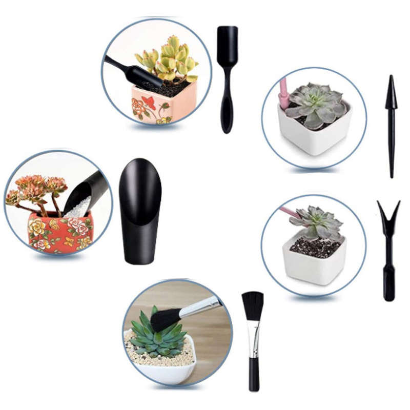 Mini Gardening Tool Set Label  - مراجعة Gardening Tools Hand وسعره