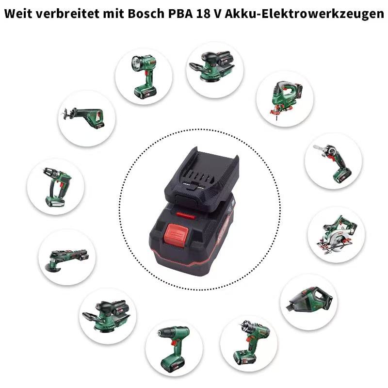 Adapter for LIDL Parkside X20  - مراجعة Gardening Tools Lidl وسعره